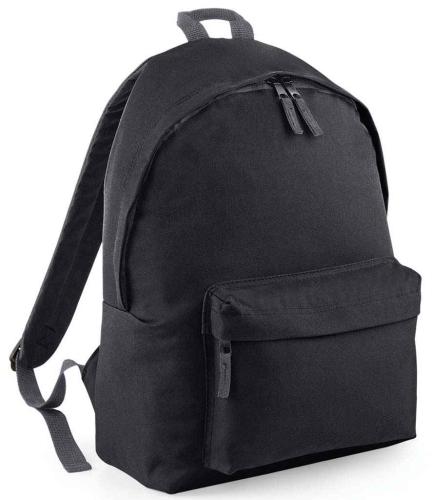 BagBase Kids Fashion Backpack - Black - ONE